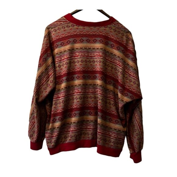 Graff Californiawear Colorful Open Cardigan Size Measure Cottagecore Grandmacore - Picture 2 of 10